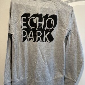 Gray Echo Park lightweight Sweatshirt